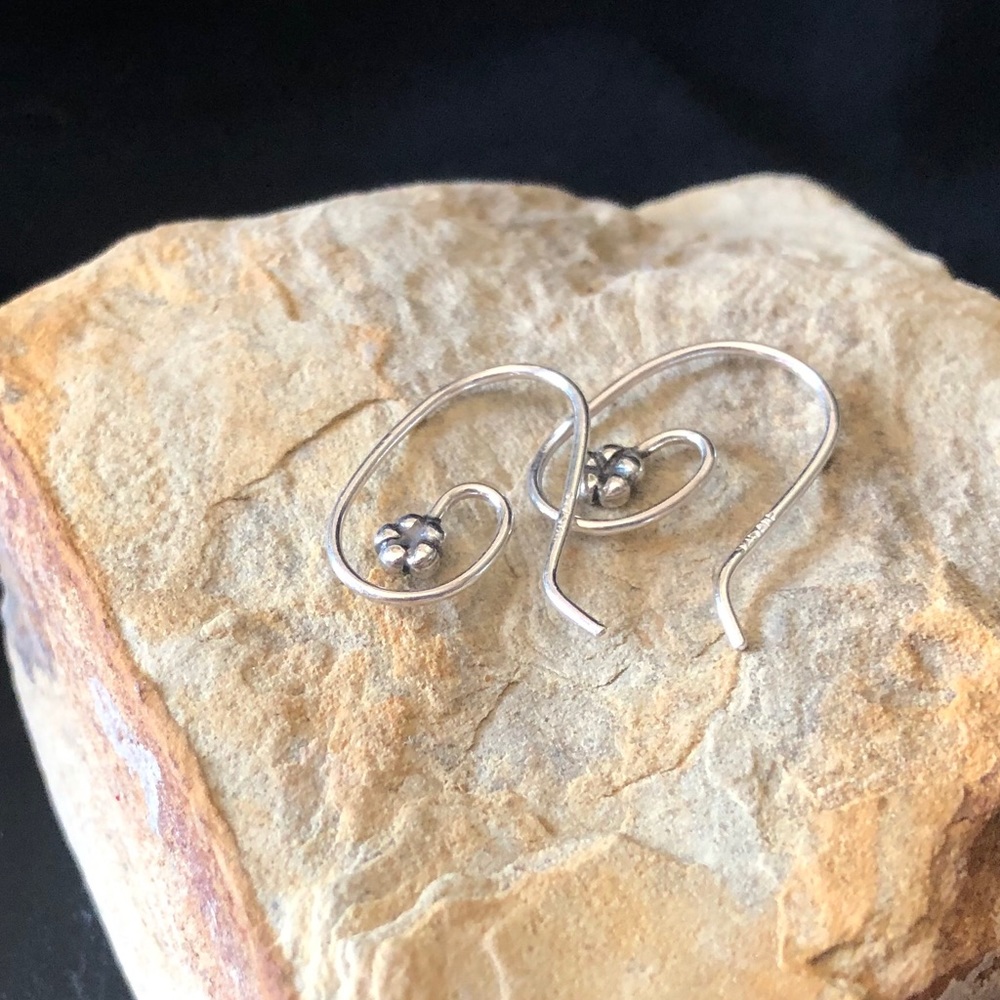 Original Pandora - Flower Wire Earring Hoop